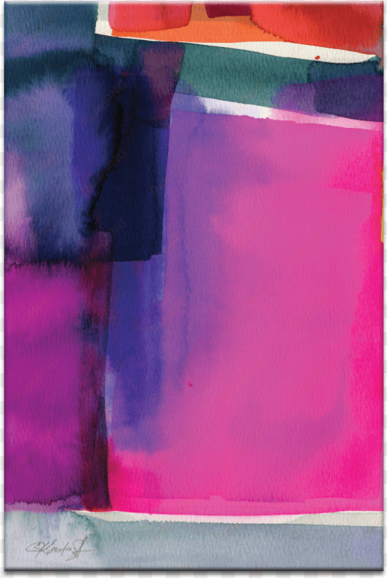 watercolor abstraction - artist lane 05sc - p2631 pastel rocks 1