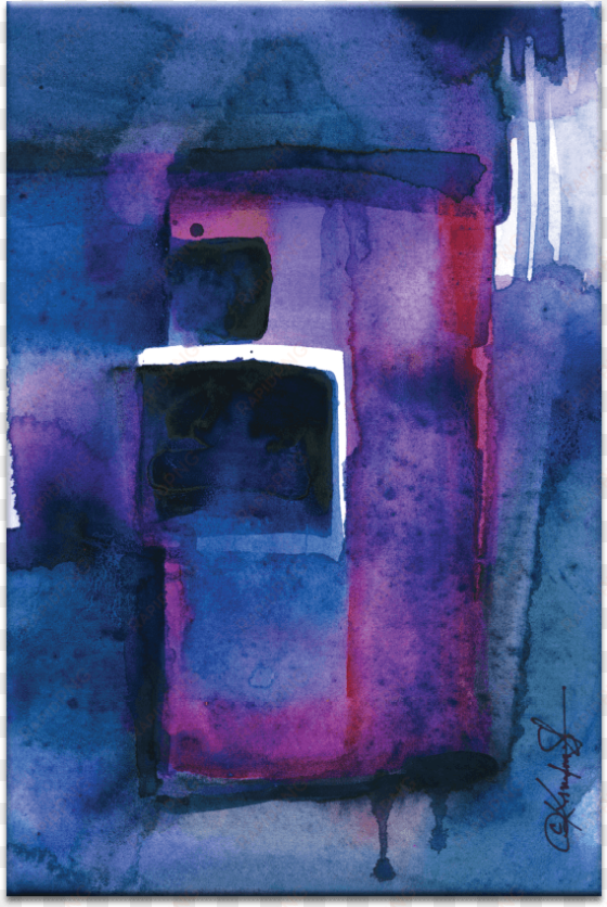watercolor abstraction - artist lane watercolor abstraction 211 by kathy morton