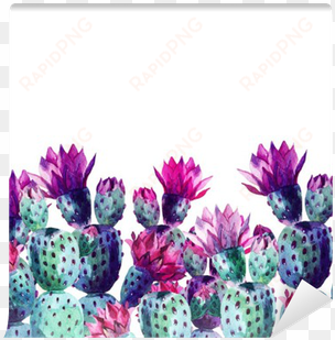 watercolor cactus png - watercolor cactus flowers vector