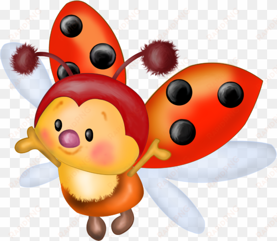 watercolor clipart ladybug - june bug clip art