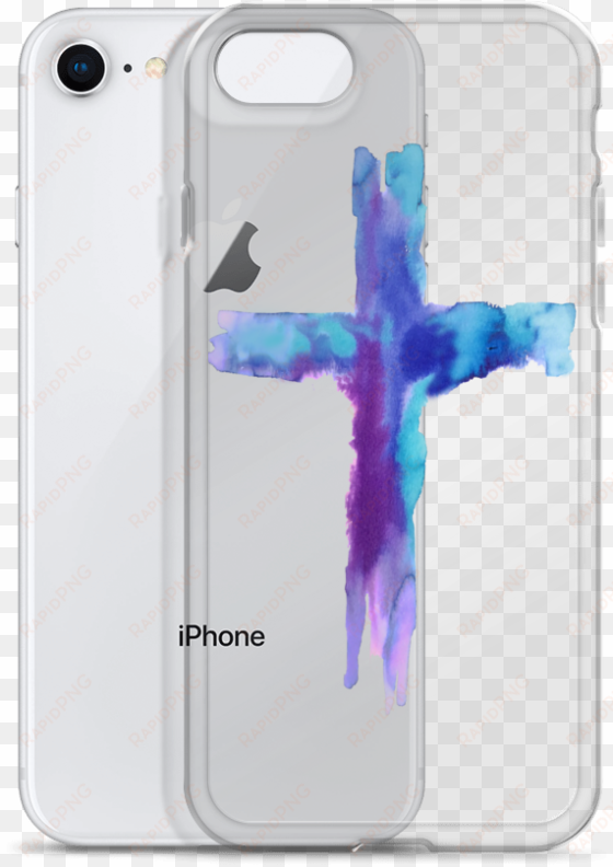 watercolor cross iphone case - iphone