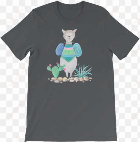 watercolor cute llama print - fitmeshirts spiel der throne-t-shirt, spiel der thron