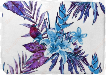 watercolor exotic plants - design