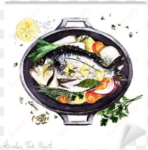 Watercolor Food Clipart - Food transparent png image