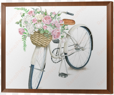 watercolor hand drawn white bicycle with beautiful - daily light for your daily path (paperback)