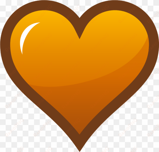 watercolor hand painted hearts clip art watercolor - heart orange