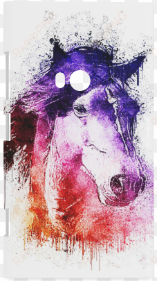watercolor horse hard case for nokia lumia - watercolor horse pillow case