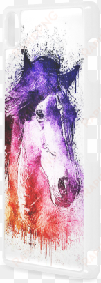 watercolor horse hard case for sony xperia z3 - huawei honor 7