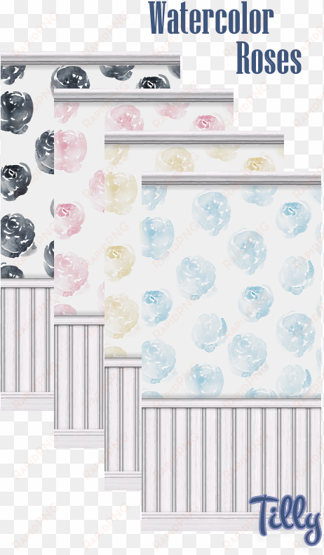 watercolor inspired walls