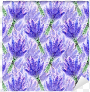 watercolor lavender flower floral bouquet seamless - photograph