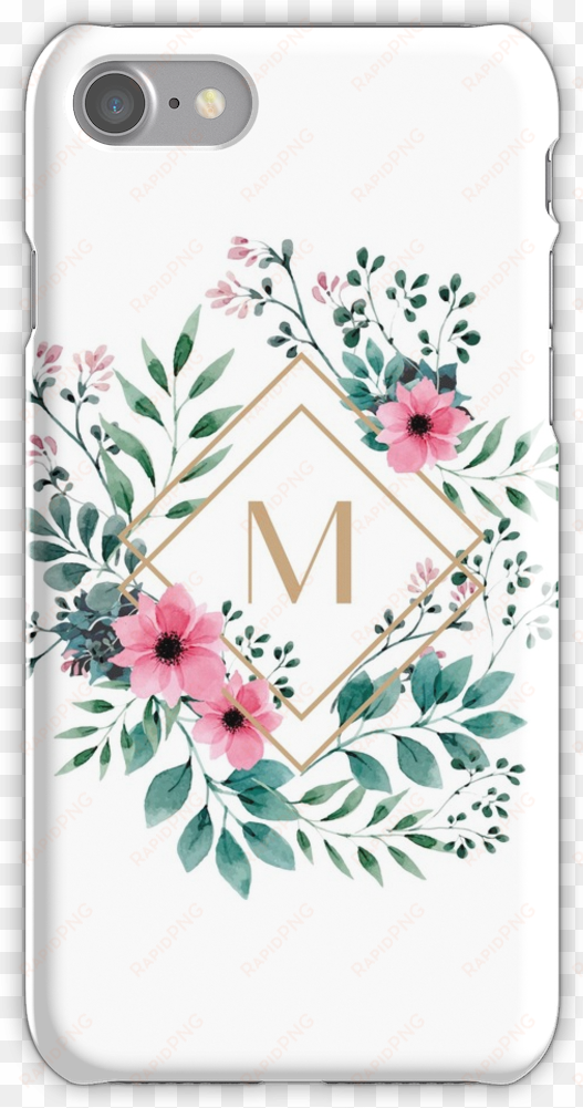 watercolor m iphone 7 snap case - happy 50th birthday: birthday party guest book [book]