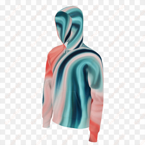 watercolor marble - hoodie