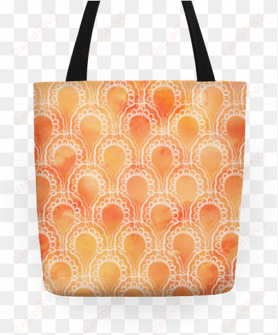 watercolor scales pattern tote - watercolor scales pattern tote bag: funny tote bag