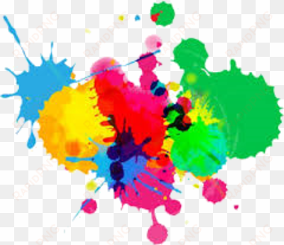 watercolor splatter png detail paint splatter official - colours in white background