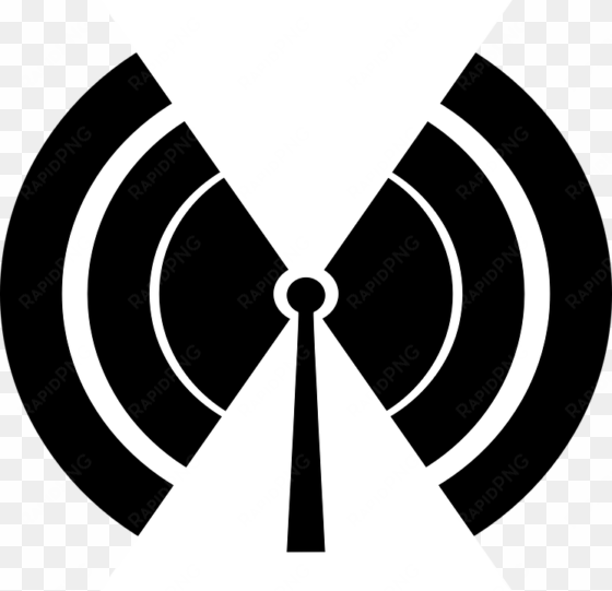 wave clipart wifi - radio waves transparent background