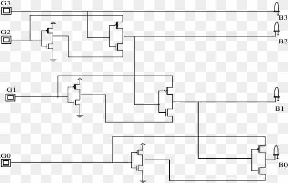 waveforms of various mos used in binary code to gray - gray code