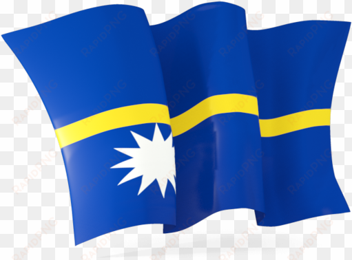 Waving Vector Graphics Flag Of Nauru - Burkina Faso Flag Icon transparent png image