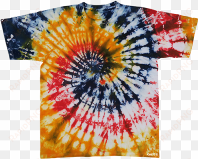 wavy tie dye - t-shirt