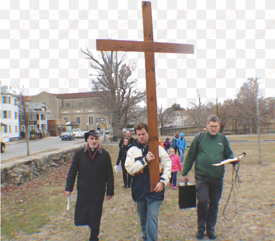 way of the cross in new bedford on good friday - portable network graphics