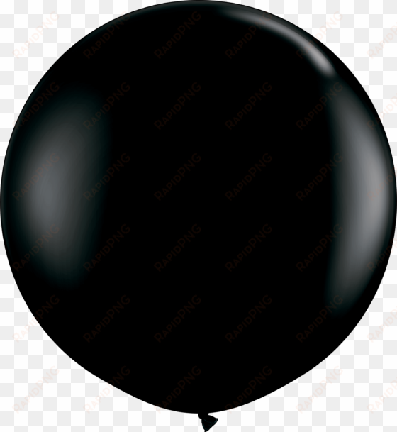 way to celebrate latex balloon 36" black, 1 count bag - big black balloon