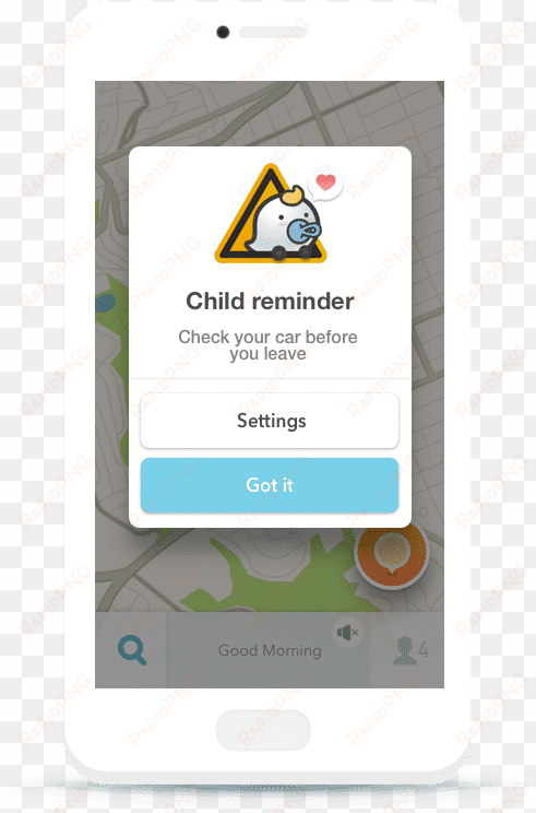 waze navigation app adds child reminder feature to - waze