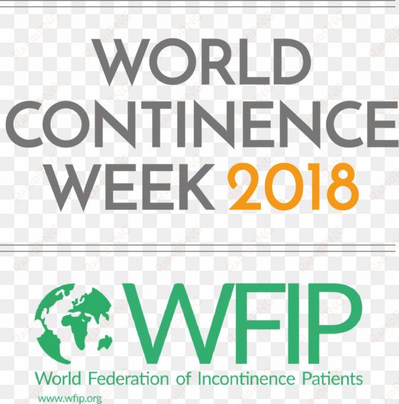 wcw 2018 by wfip logo - world incontinence week 2018
