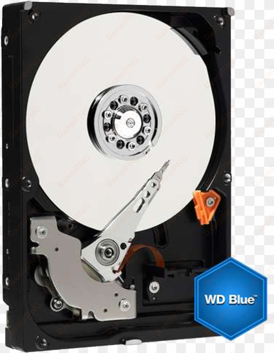 wd blue 500gb desktop hard disk drive - wd - hard drive, sata 6gbps, 500gb, 7200rpm - wd5000azlx