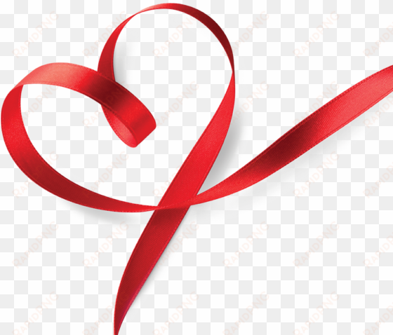 we celebrate love of service - heart ribbon clip art