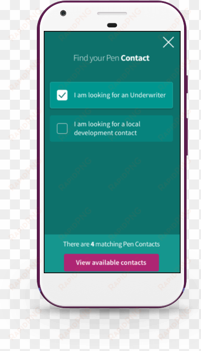 we developed intuitive on-site tools to help get users - smartphone
