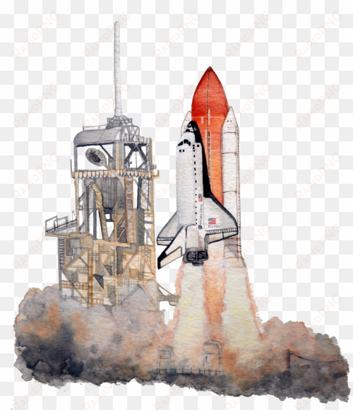 We Have Lift Off - Space Shuttle transparent png image