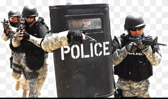 We Hear A Lot About Militarization Of The Police, But - Police Soldiers Png transparent png image