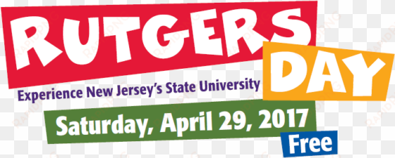 we hope you can join us - rutgers day logo