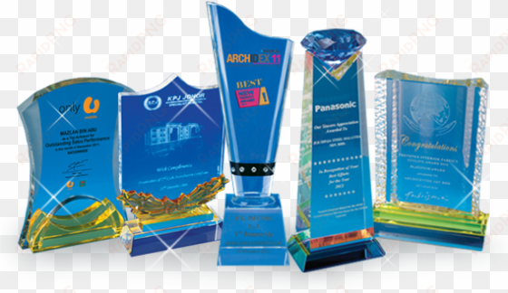 we specialize in creating glass, award trophy and crystal - award trophy crystal png