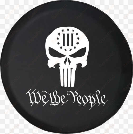 we the people punisher skull constitutional 3% freedom - punisher skull