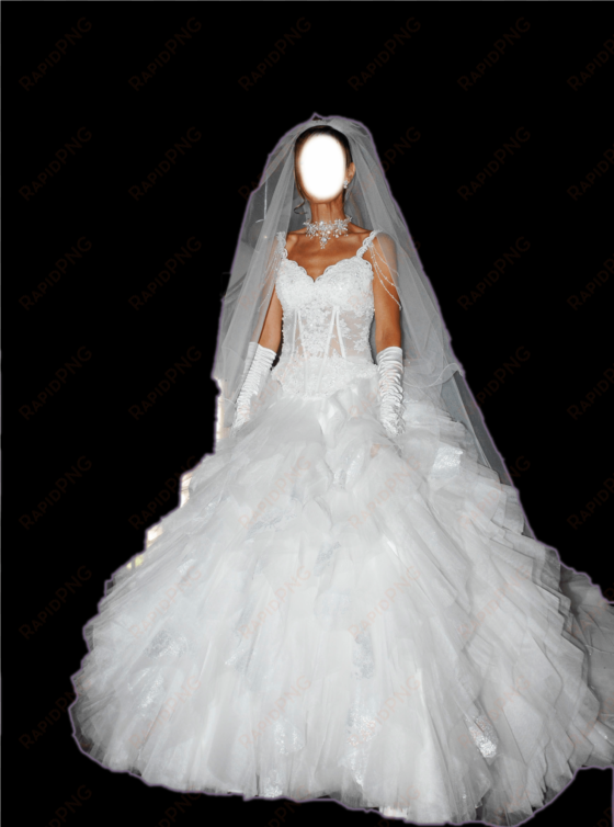 Wedding Dress Kelly Star White, Off-white, Ecru - White transparent png image