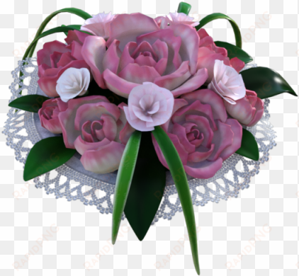 Wedding Red Pink Bouquet, Flower, Wedding, Rose Png - Garden Roses transparent png image