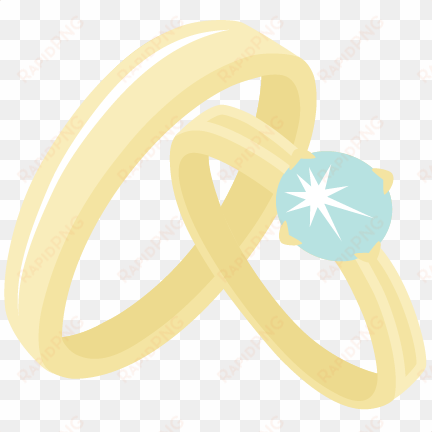 wedding rings svg scrapbook cut file cute clipart files - cute wedding ring png