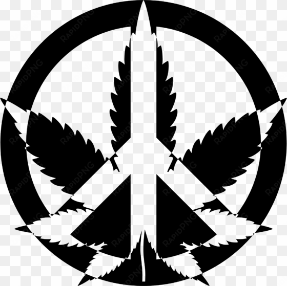 weed leaf png file simple marijuana leaf - marijuana peace