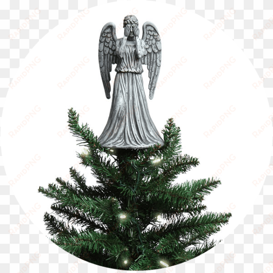 weeping angel tree topper