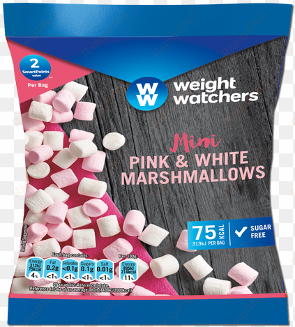 Weight Watchers Mini Pink & White Marshmallows 35g - Weight Watchers Chicken Lasagne transparent png image