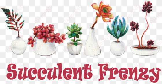 welcome to succulent frenzy online store welcome to - fresh and colorful hand-painted potted plants succulents