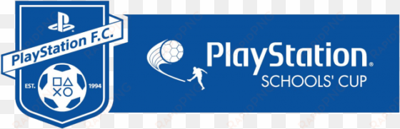 welcome to the world's biggest football club - playstation schools cup logo