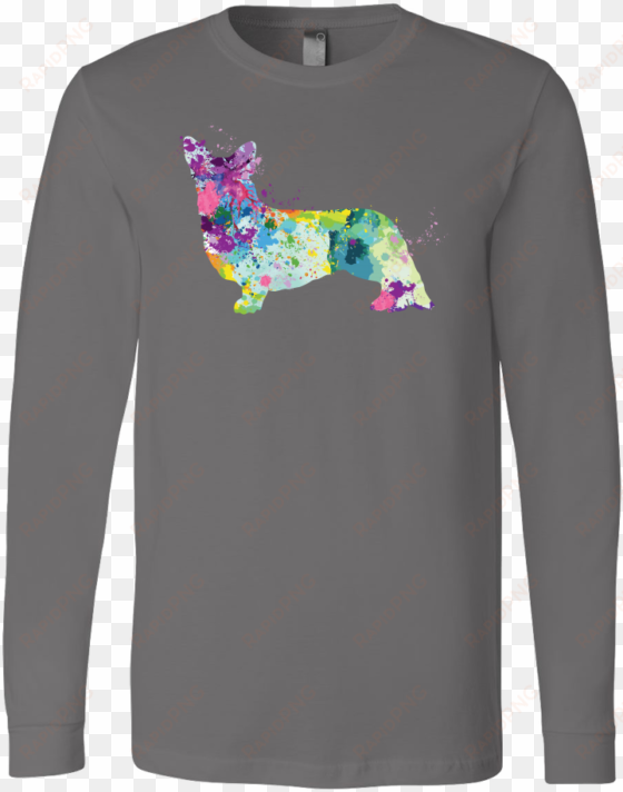 Welsh Corgi Cardigan In Watercolor Women's O-neck - One Punch Man Ugly Sweater Png transparent png image