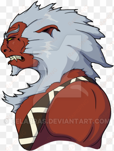 werewolf clipart pathfinder - wolf scarred face pathfinder