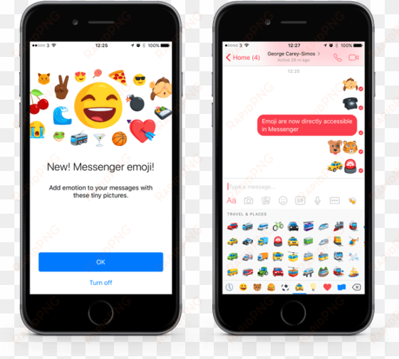 wersm facebook messenger emoji - iphone