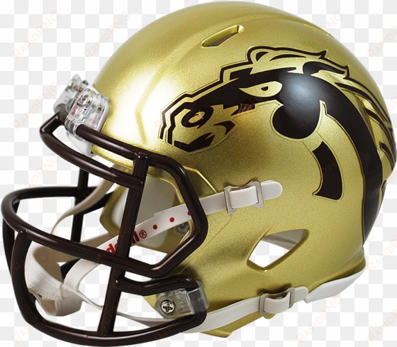 Western Michigan Broncos Alternate Riddell Mini Speed - Undefeated Football Western Michigan transparent png image