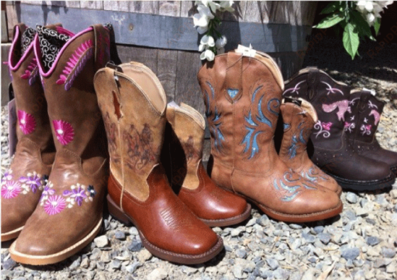 western-style boots and hats - boot