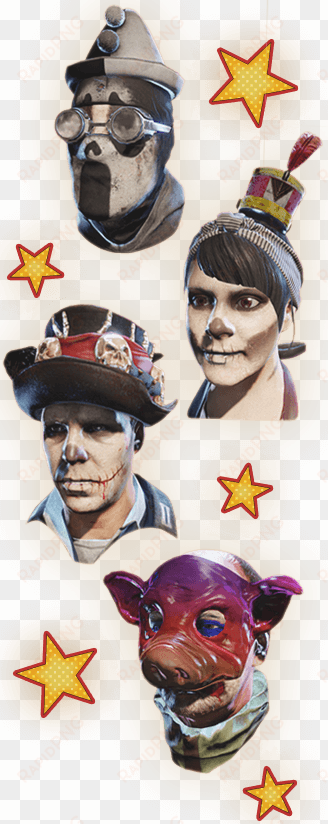 we've got clowns, sirens of the south seas, clowns, - killing floor 2 summer sideshow prizes