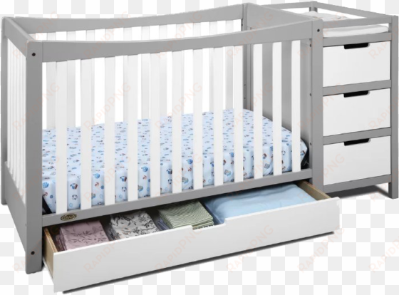 what is a convertible baby crib with changing table - graco tatum 3-in-1 convertible crib