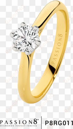 What Makes Passion8 Diamond Even Rarer, Is That Less - Engagement Ring transparent png image